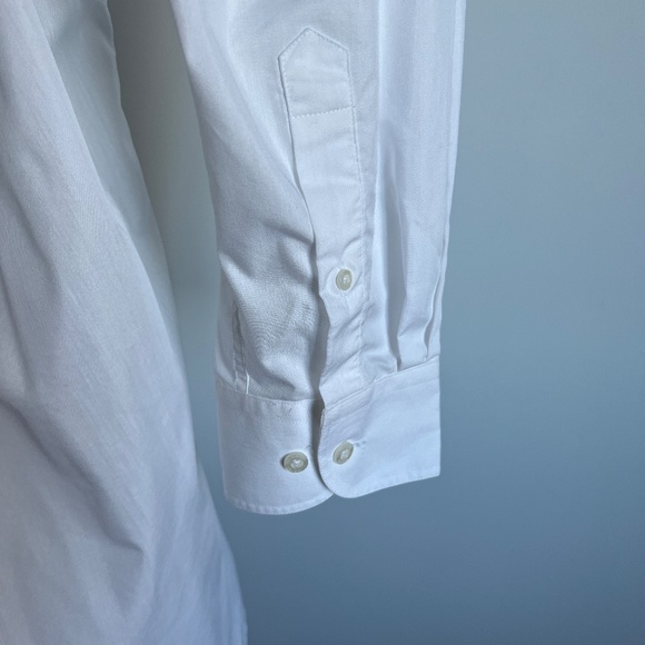 Horst - White Button Down Long Sleeve Shirt - Picture 3 of 7